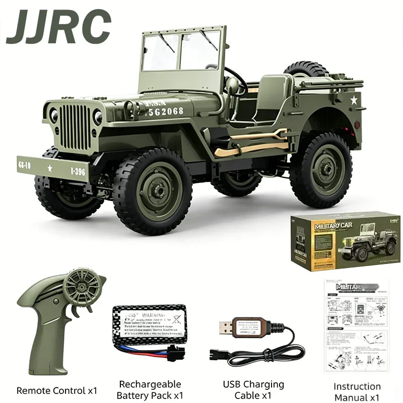 Rc Hobby Grade Truck - JJRC 1:10 C8815 RC-Auto WILLYS JEEP