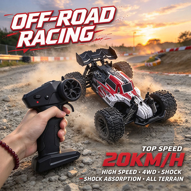 Rc Hobby Grade Monster Truck - Neues RC-Auto 20KM/H Hochgeschwindigkeits-Offroad-Monstertruck 2,4GHz Ferngesteuertes