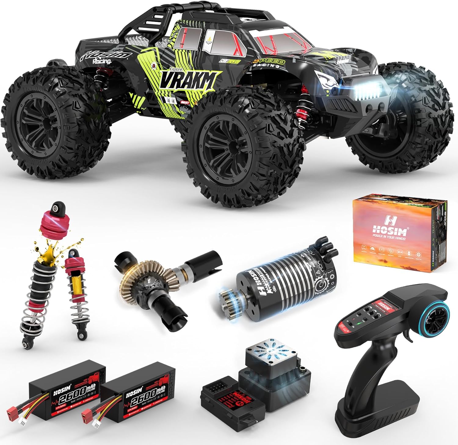 Erwachsenen-RC-Auto mit Bürste – Rc Hobby Grade Truck Bewertung und Preis