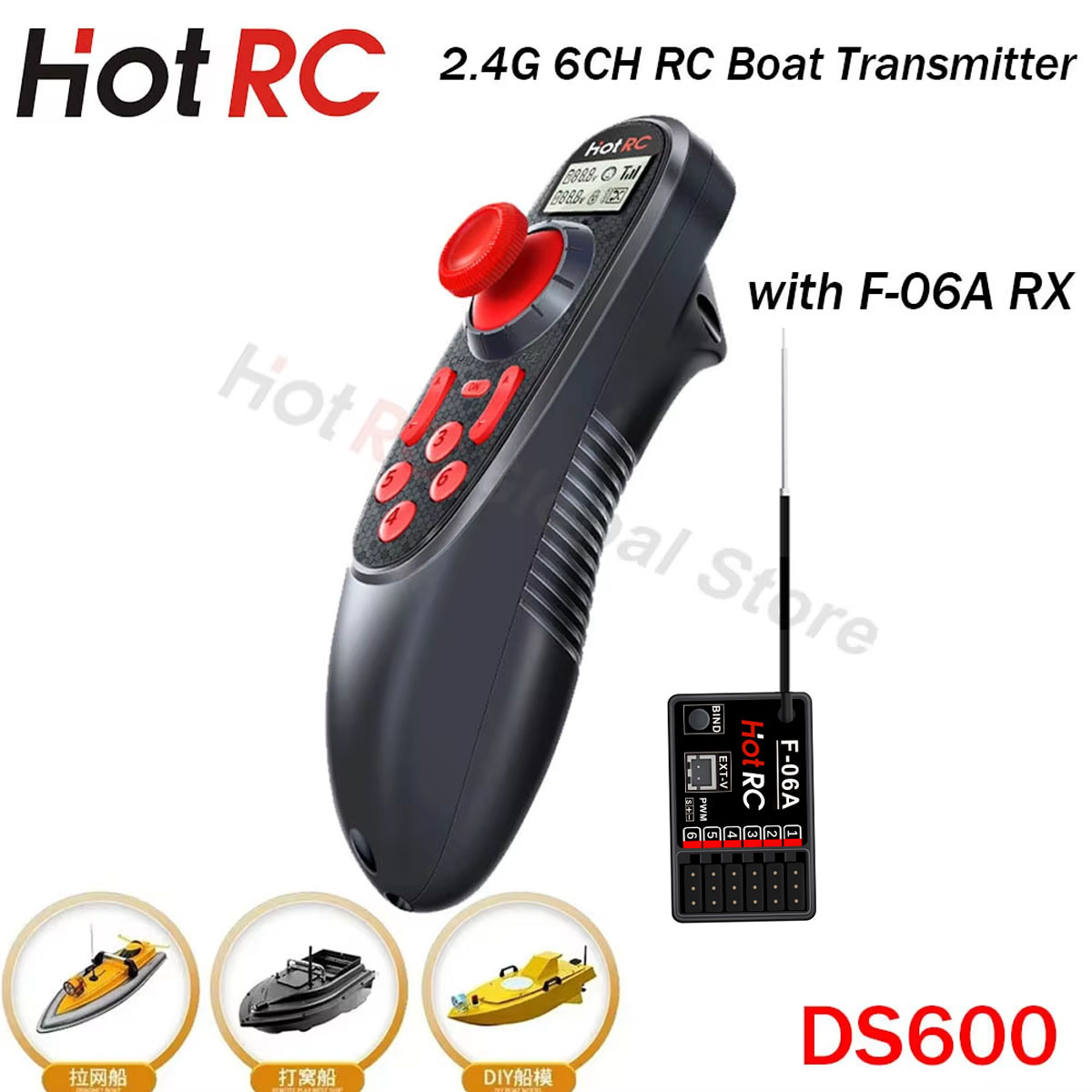 HOTRC DS600 6CH 6 Kanal 2,4G L – Rc Hobby Shops Bewertung und Preis